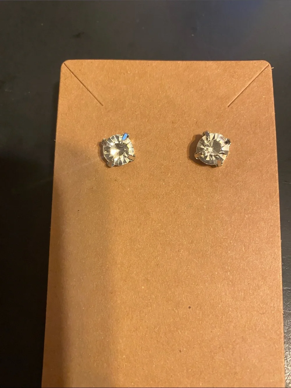 Fashion Jewelry Gold Snowflake and Clear Crystal Stud Earring Set